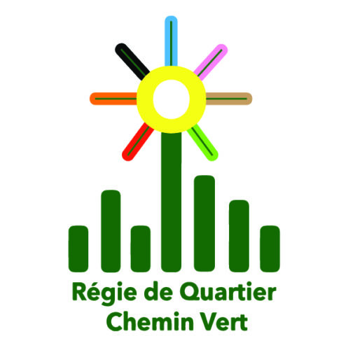 Logo représentant l'établissment Régie de Quartier Chemin Vert